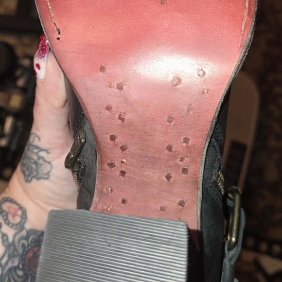 New Leather FREEBIRD Boots 9 - Picture 6 of 6